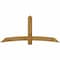 Ekena Millwork Bellingham Rough Sawn Timber Gable Bracket, Western Red Cedar, 84"W x 38"H x 4"D x 6"F, 11/12 Pitch GBW084X38X0406BEL00RWR - alternate 1